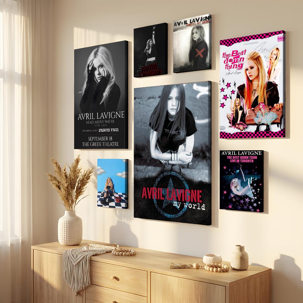 Home Decor Mirror - Star Singer A-Avril Lavigne-S Framed Wall