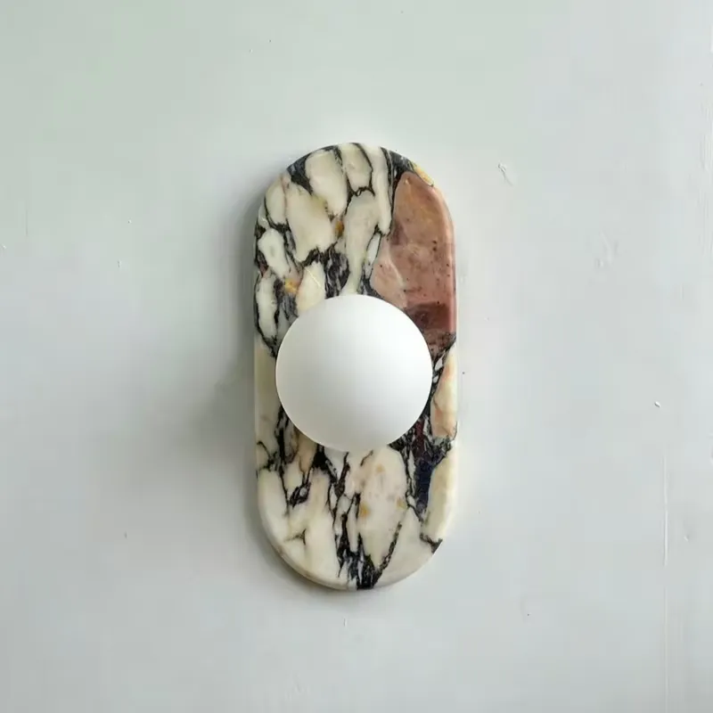 Home Decor Living Room - SJX Minimalist Natural Calacatta Viola Marble