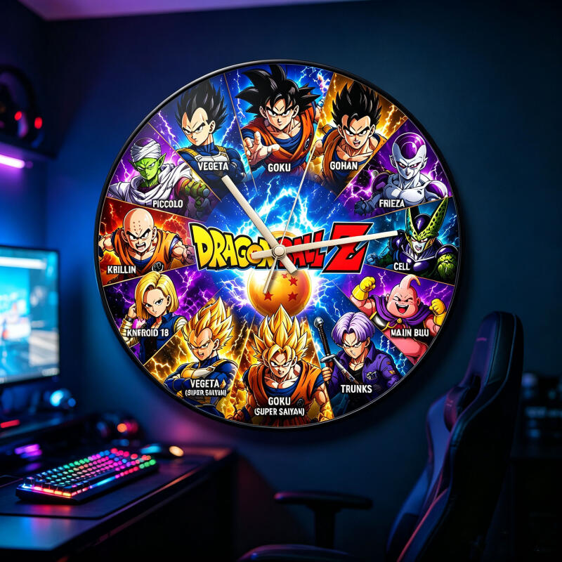 Home Decor Online - Dragon Ball Z Anime Round Wall