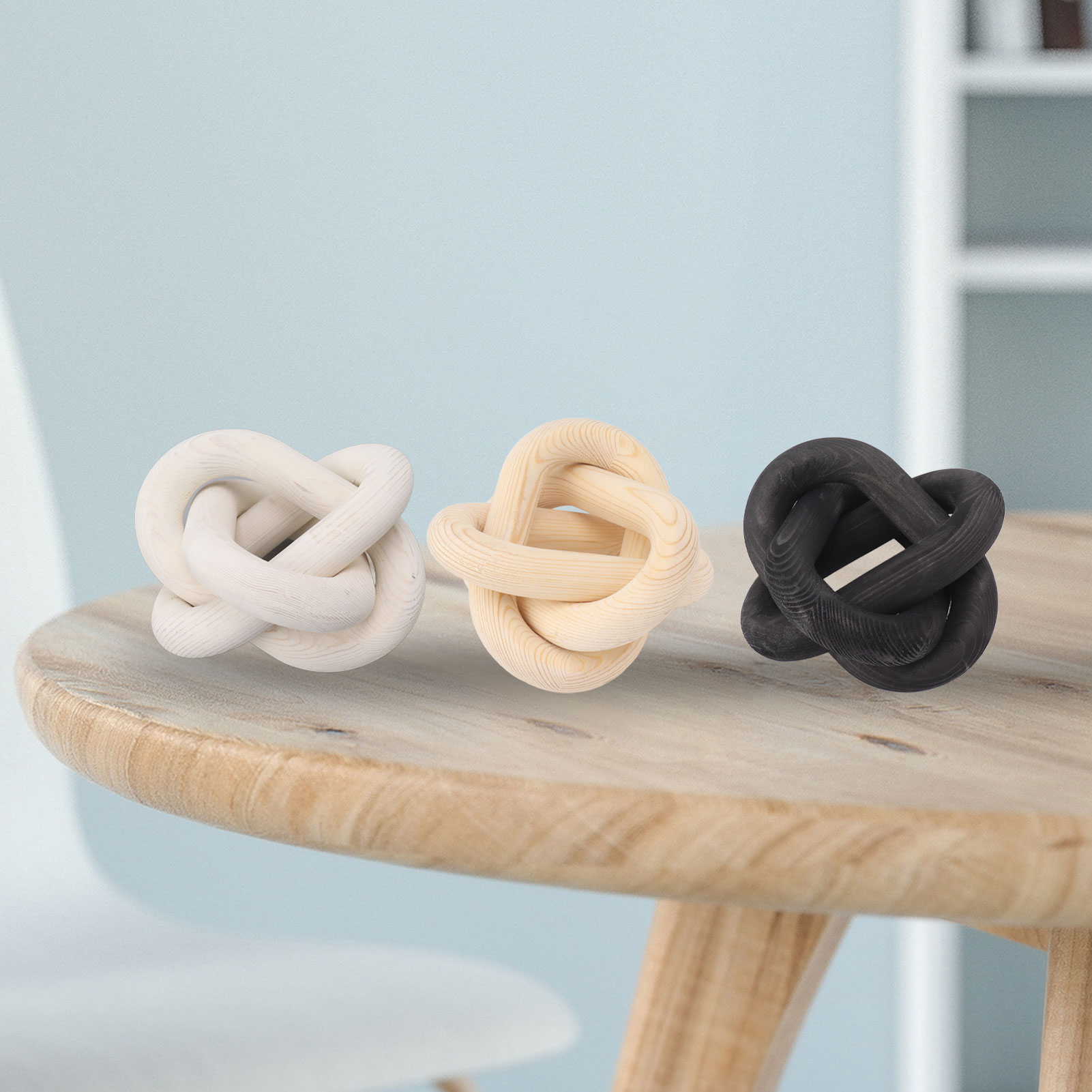 Home Decor Modern Organic - Decorative Wood Chain Decorative Wood Chain