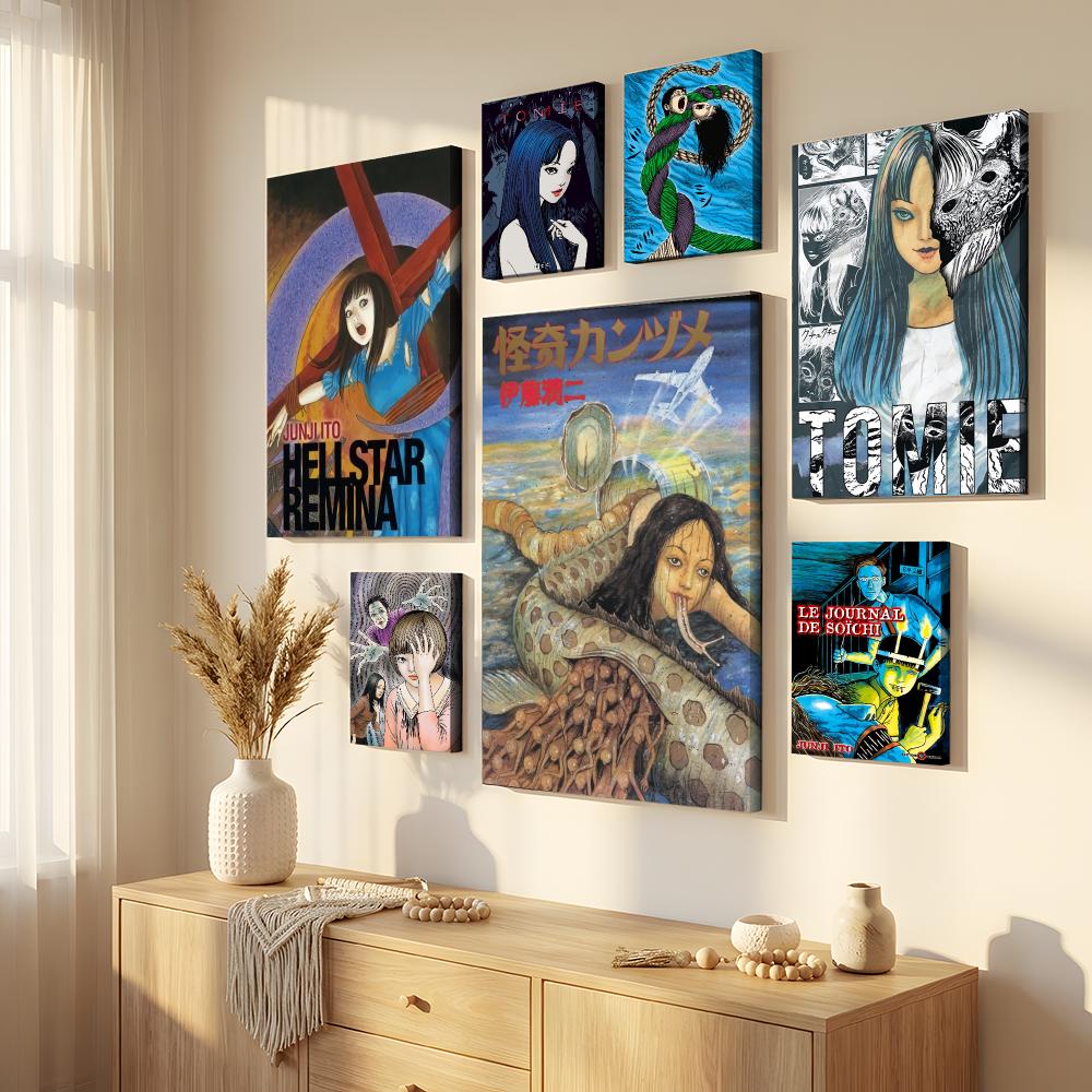 Home Decor Mirror - Junji Ito Terror Horror Manga Framed