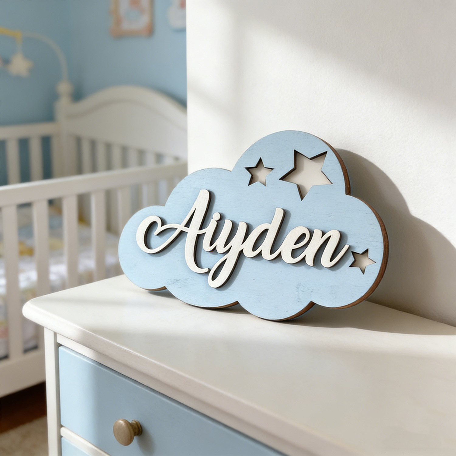1pcCustomizable Cloud Shaped W - Home Decor For Birthday ulasan dan harga