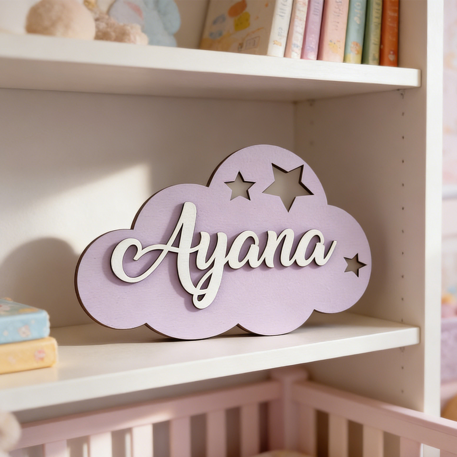 1pcCustomizable Cloud Shaped W - Home Decor For Birthday ulasan dan harga