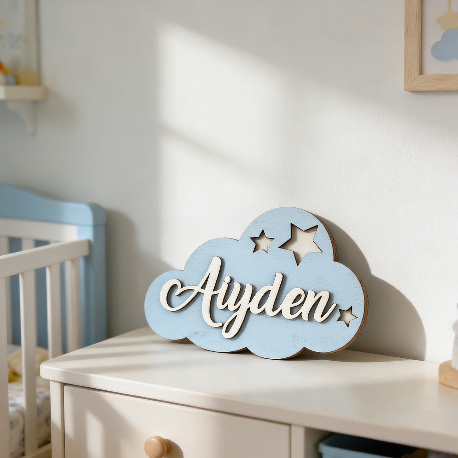 1pcCustomizable Cloud Shaped W - Home Decor For Birthday ulasan dan harga