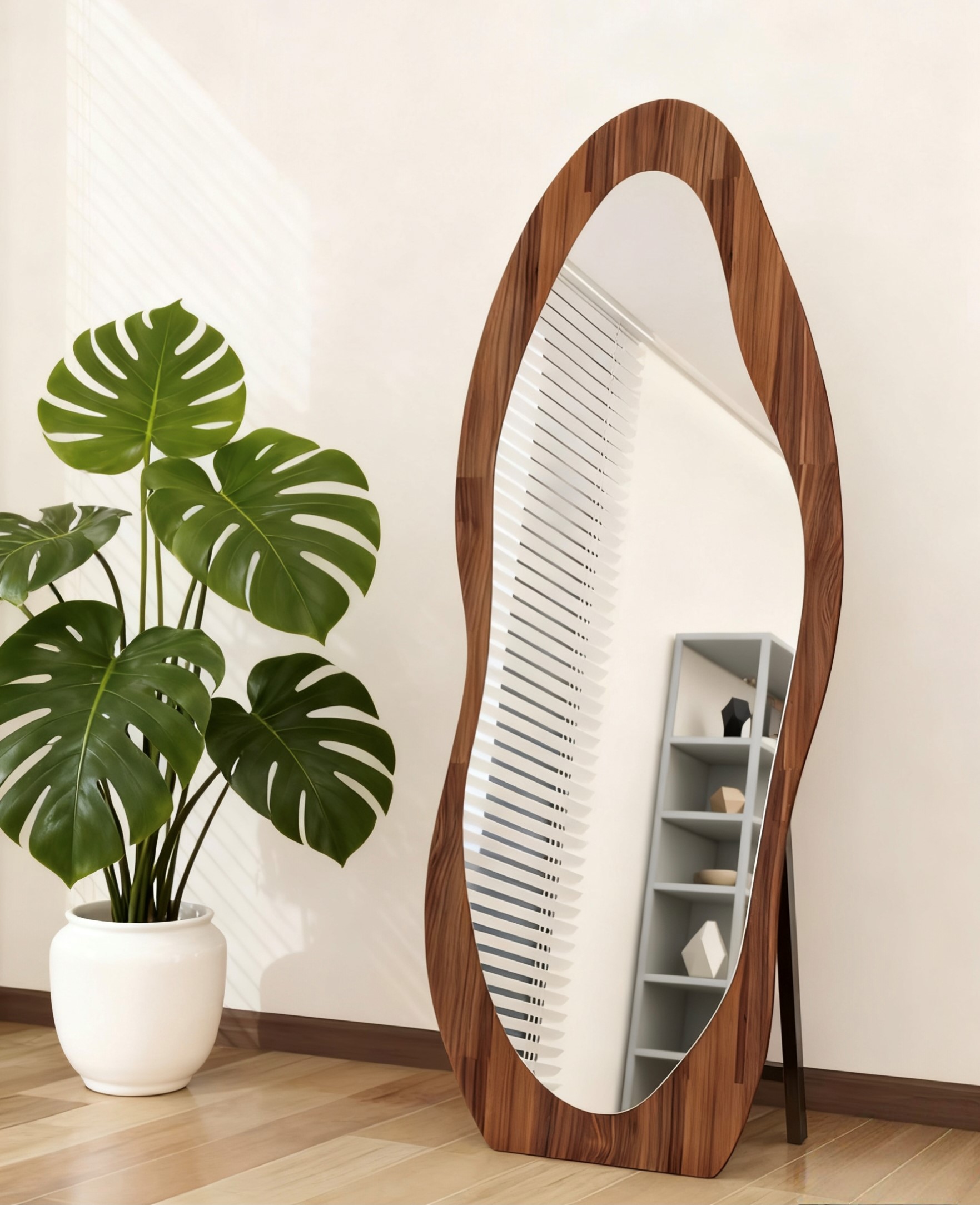 Modern Full Length Floor Mirro - Home Decor Mirror ulasan dan harga