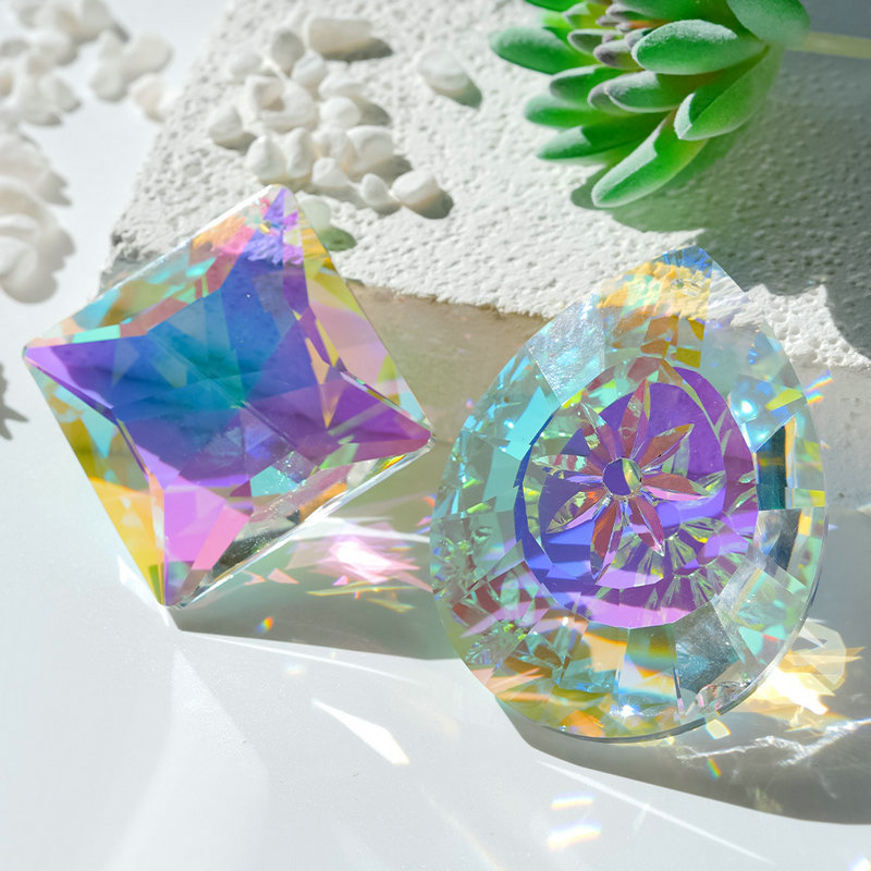 Large Crystal Suncatcher Prism - Crystal Sun Catcher ulasan dan harga
