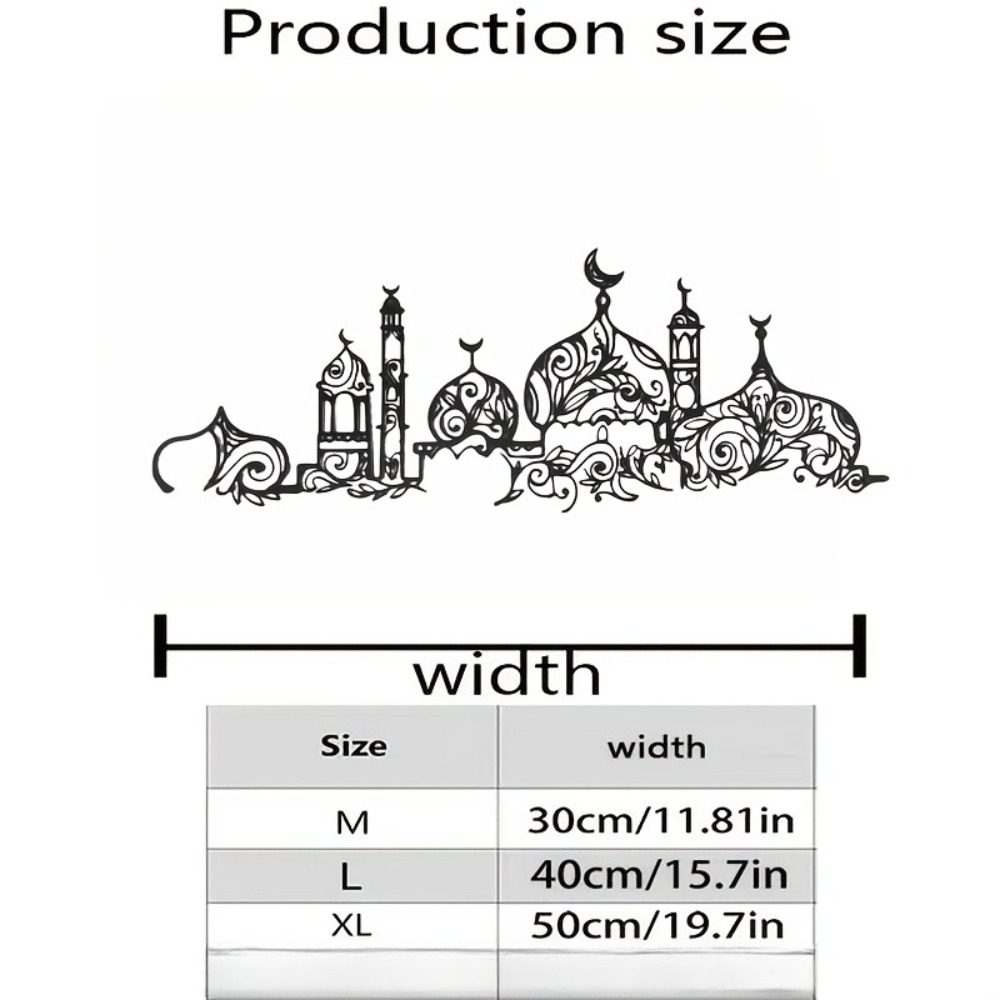 CIFBUY Iron Wall Art Islamic M - Home Decor In ulasan dan harga