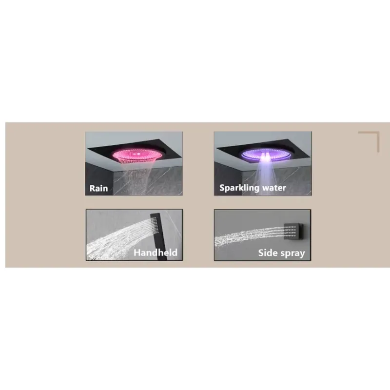Smart LED Shower Set Bathroom  - Home Decor In ulasan dan harga