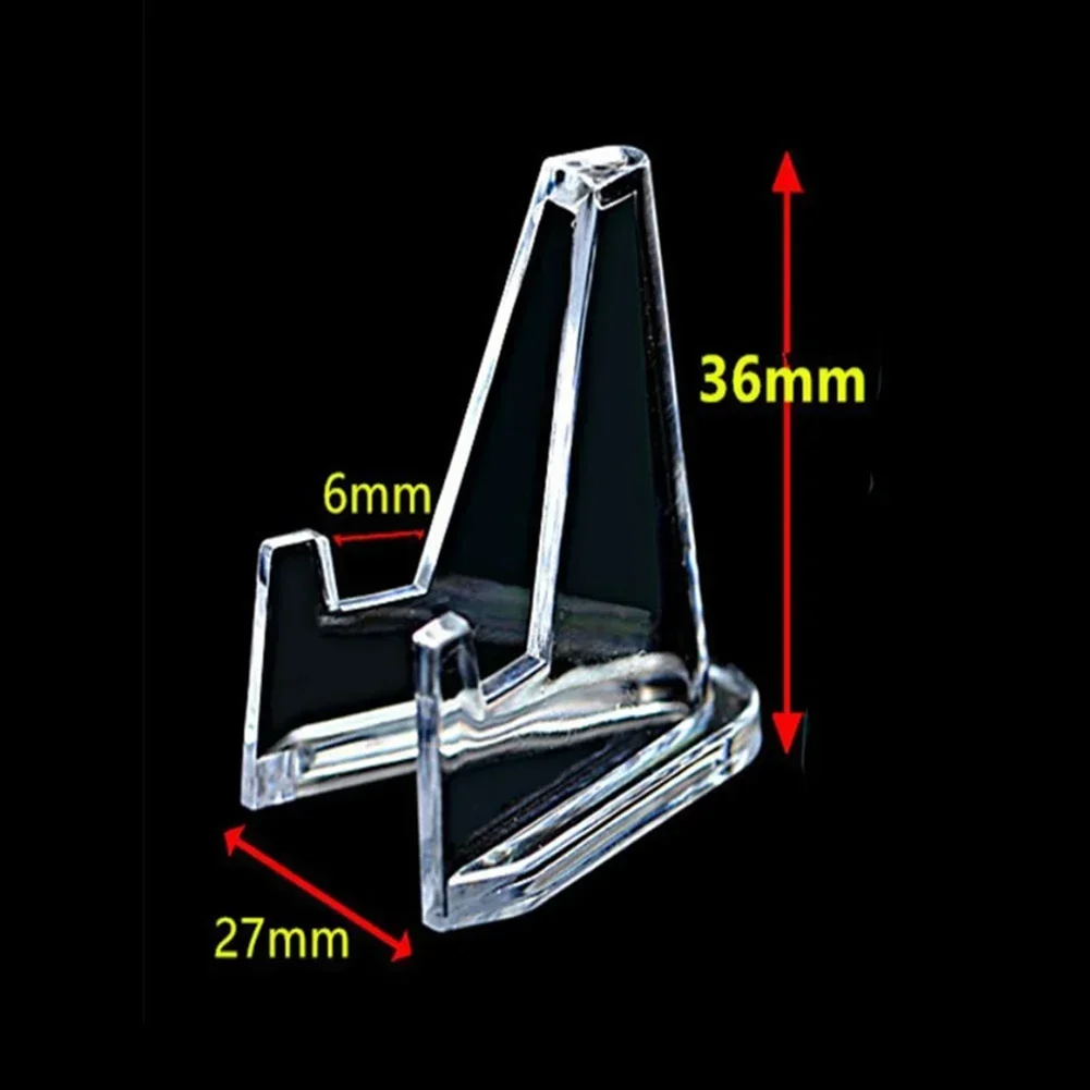 10 Pcs Acrylic Display Stand T - Home Decor Exhibition ulasan dan harga