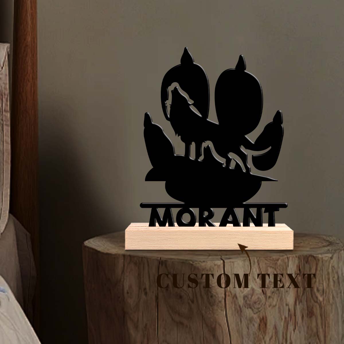 1pc Customized Minimalist Meta - Home Decor For Birthday ulasan dan harga