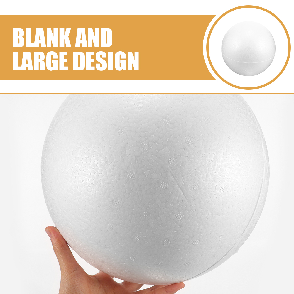 Foam 20cm White DIY Wedding De - Home Decor Handicraft ulasan dan harga