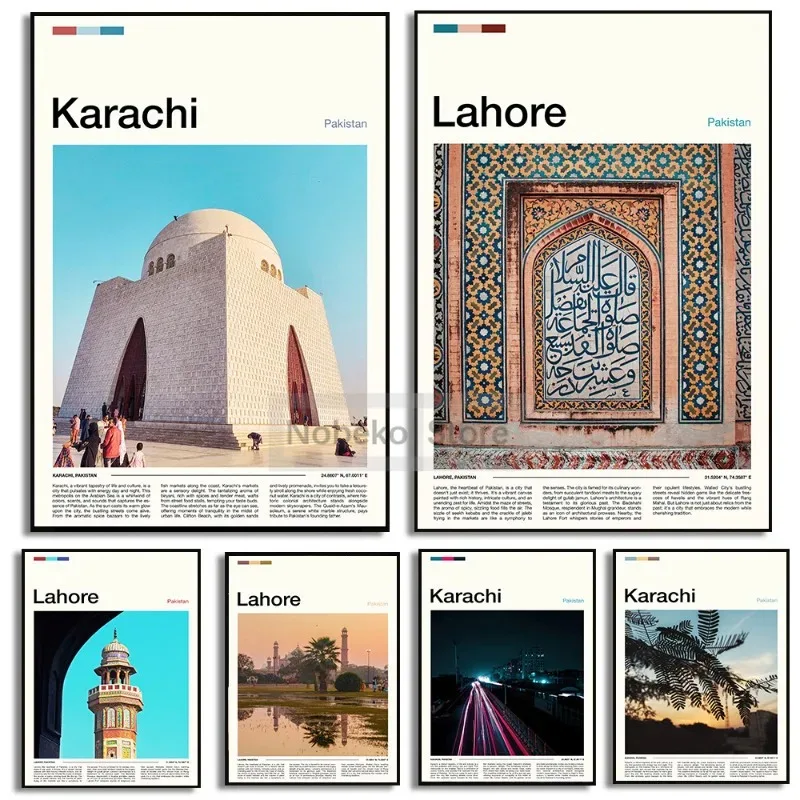 Canvas Painting Wall Art Pictu - Home Decor Karachi ulasan dan harga