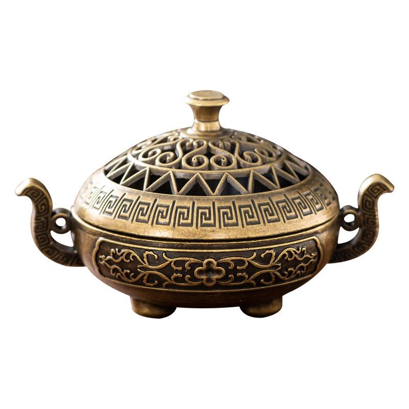Retro Copper Incense Burner In - Incense Stick Holder ulasan dan harga