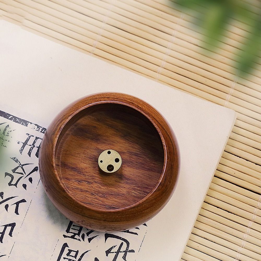 Wooden Mini Incense Holder Bow - Incense Stick Holder ulasan dan harga
