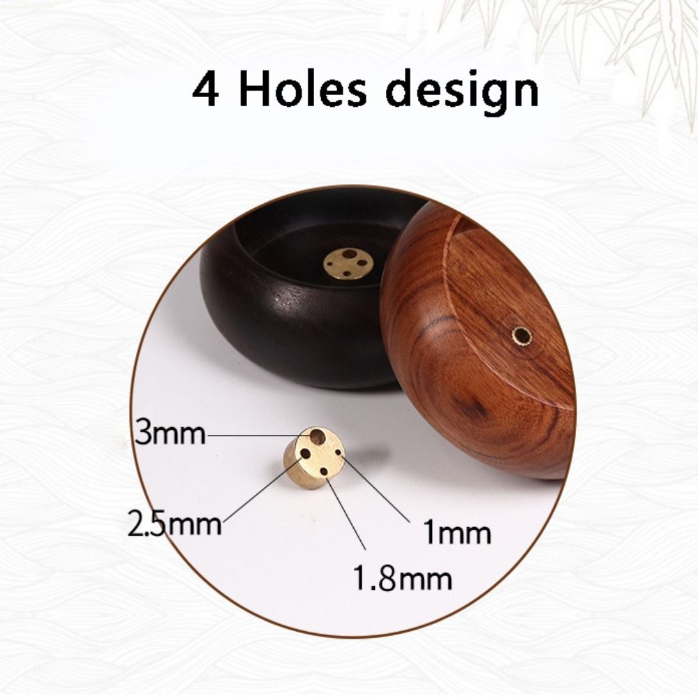 Wooden Mini Incense Holder Bow - Incense Stick Holder ulasan dan harga