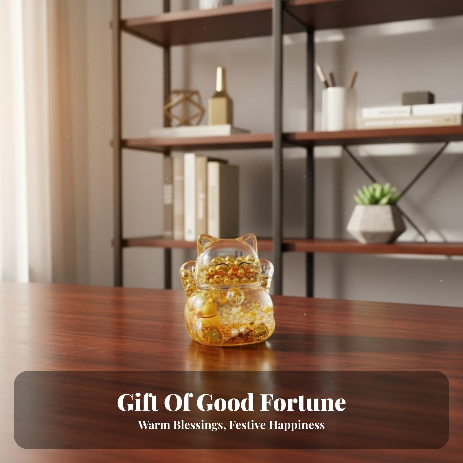 Fortune Cat Decoration, Flashi - Home Decor Gift ulasan dan harga