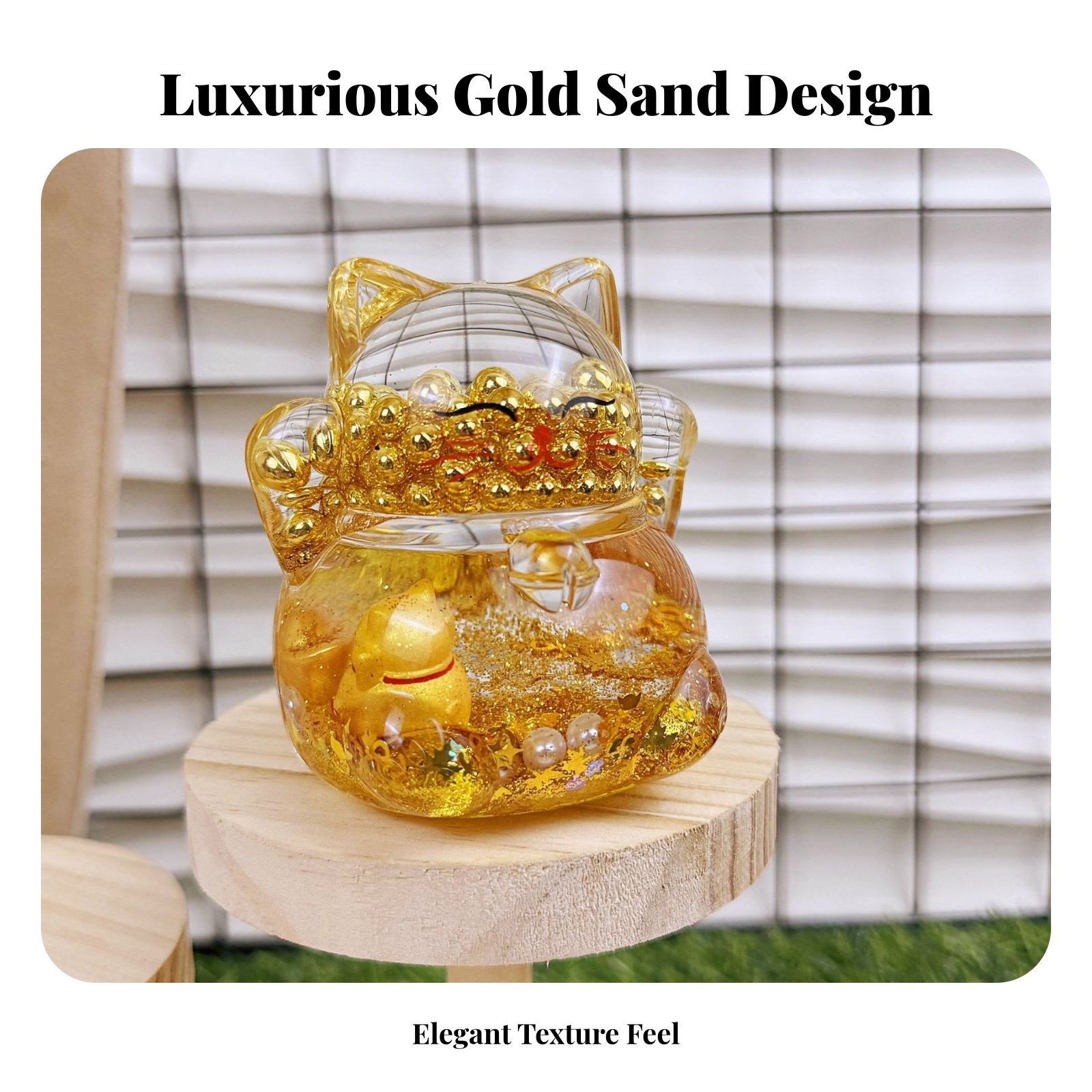 Fortune Cat Decoration, Flashi - Home Decor Gift ulasan dan harga