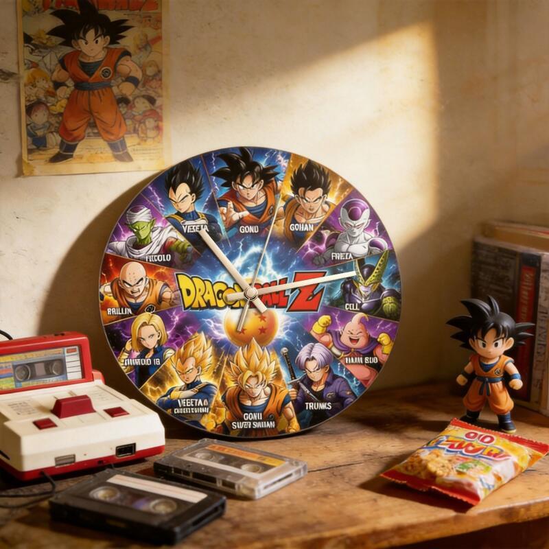 Dragon Ball Z Anime Round Wall - Home Decor Online ulasan dan harga