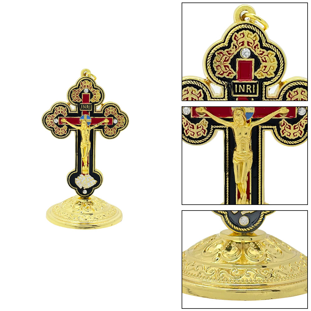 New2026 Catholic Standing Cruc - Home Decor Gift ulasan dan harga