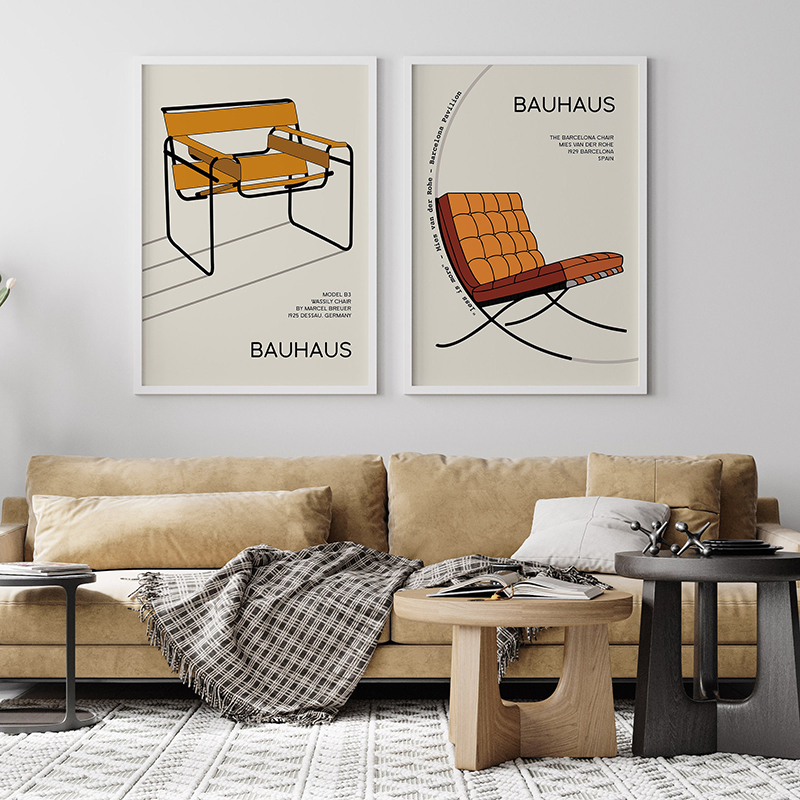 Geometric Bauhaus Exhibition P - Home Decor Exhibition ulasan dan harga