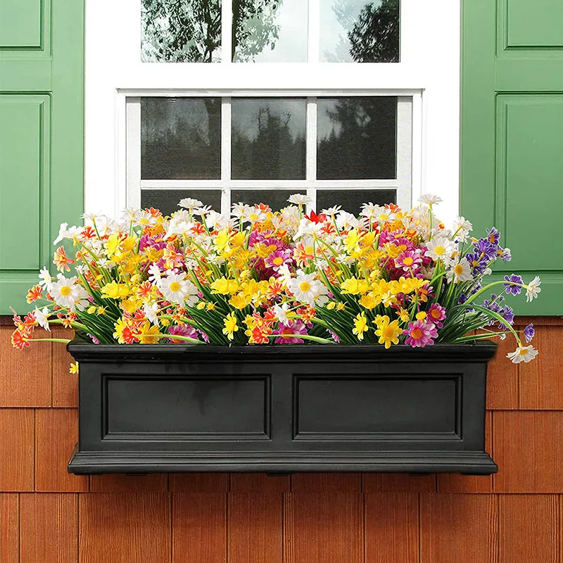 35cm Artificial Flower Daisy A - Home Decor Handicraft ulasan dan harga