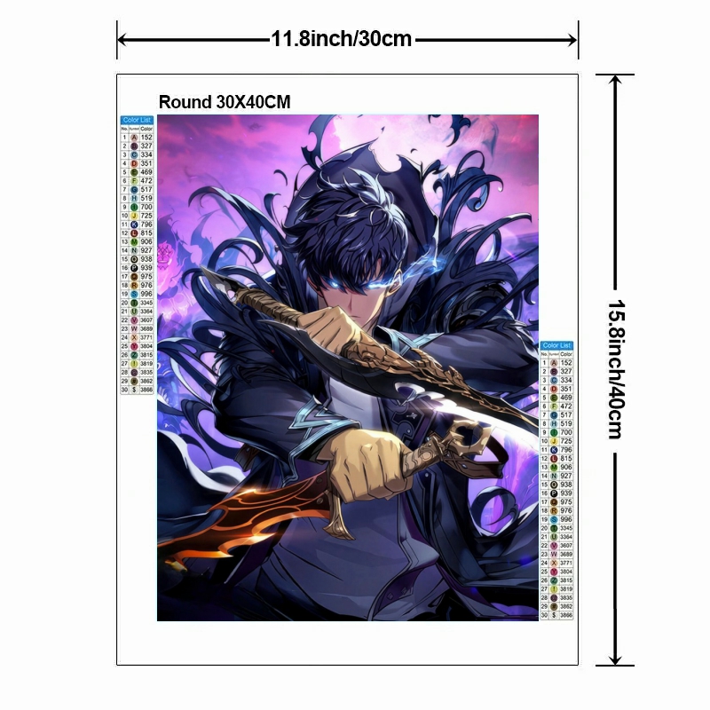 Solo Leveling Anime Full Round - Home Decor Solo ulasan dan harga