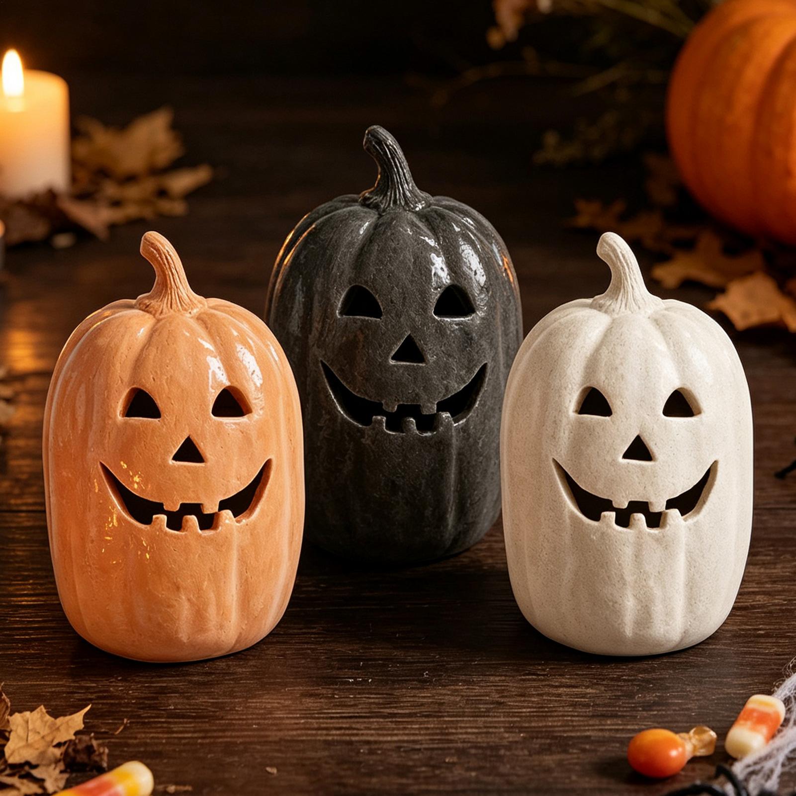 Halloween Pumpkins Crafts Resi - Home Decor Living Room ulasan dan harga