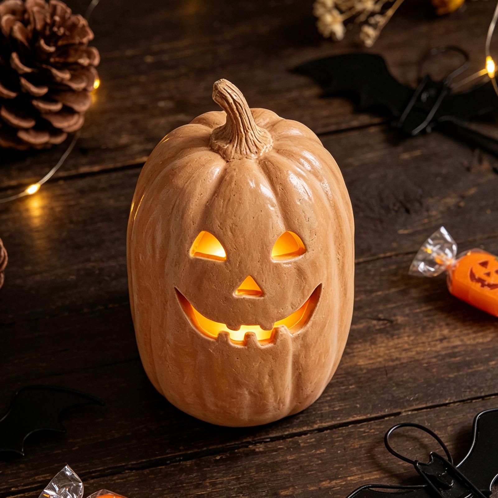 Halloween Pumpkins Crafts Resi - Home Decor Living Room ulasan dan harga