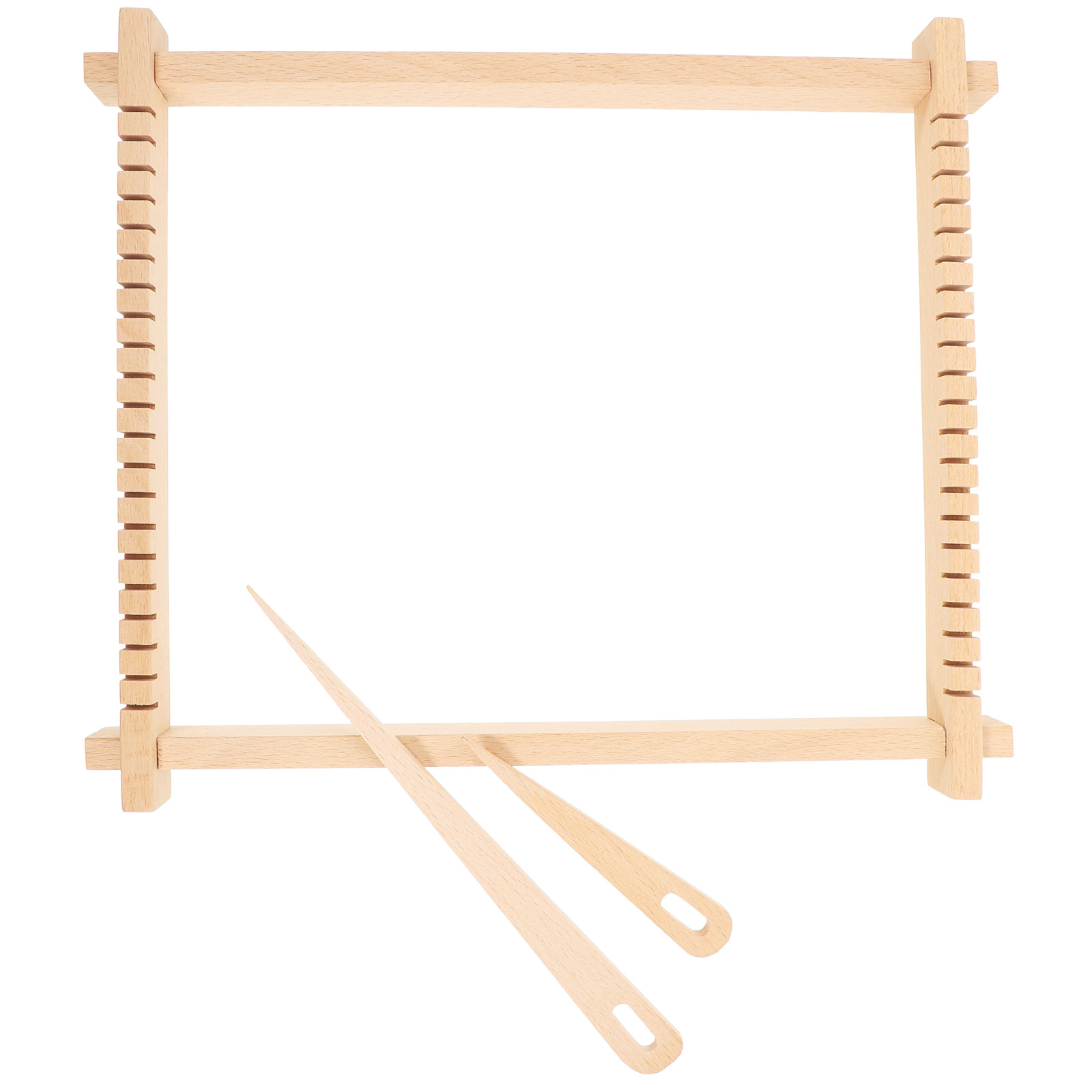 1Set Wooden Frame Weaving Kit  - Home Decor Handicraft ulasan dan harga