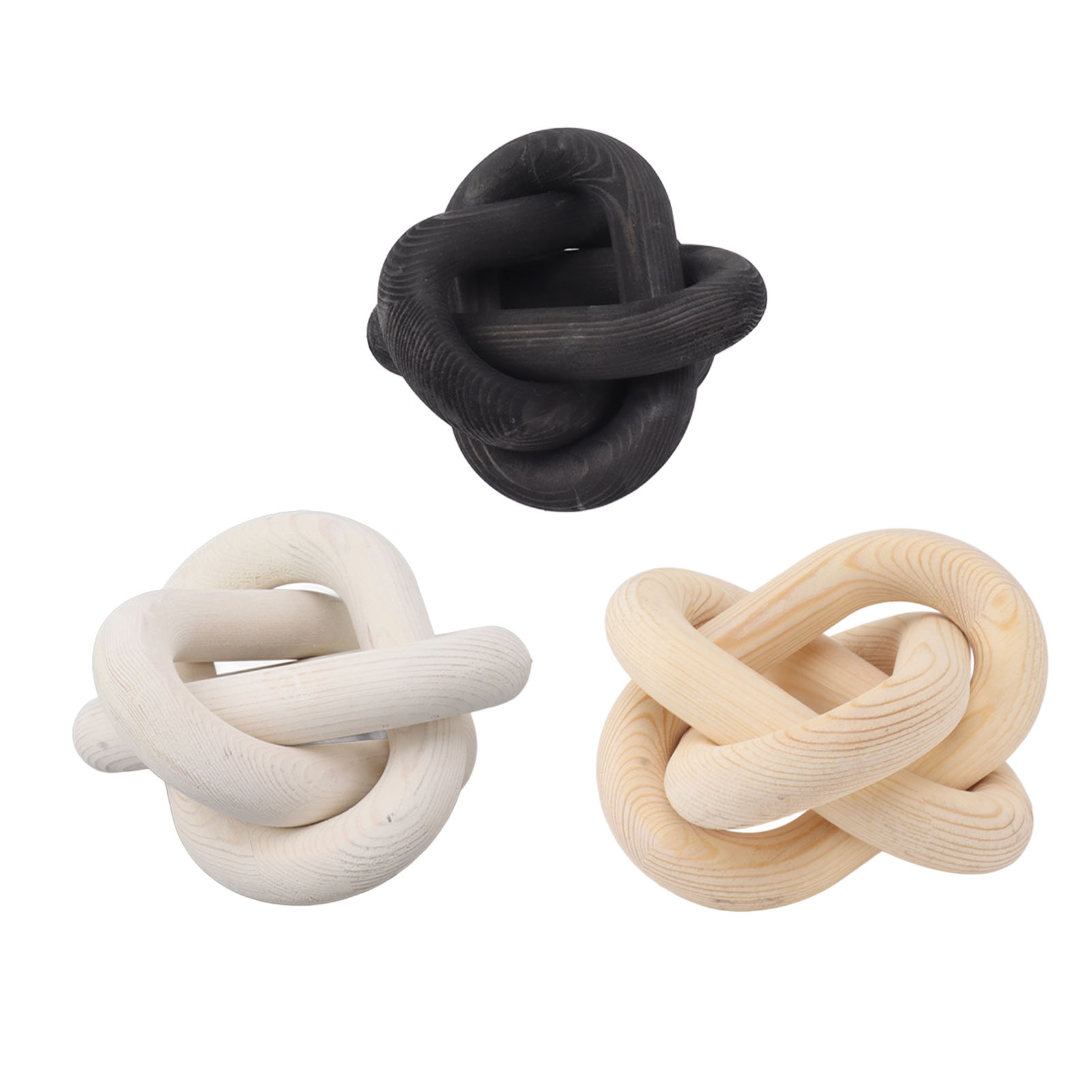 Decorative Wood Chain Decorati - Home Decor Modern Organic ulasan dan harga