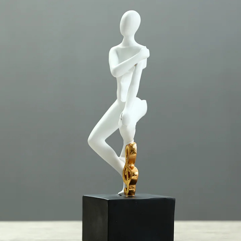 Yoga Figure Ornament for Home  - Home Decor Modern Organic ulasan dan harga