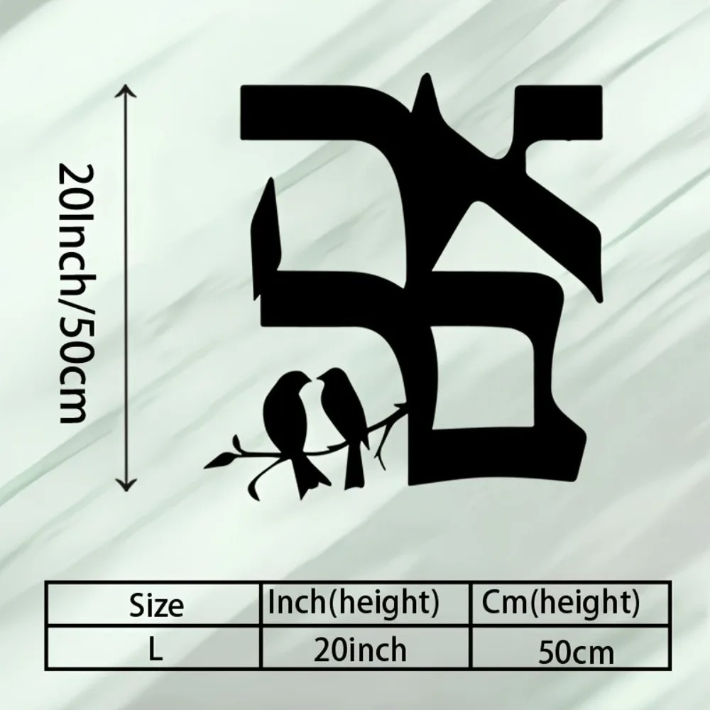 CIFBUY Jewish Star Metal Wall  - Home Decor Living Room ulasan dan harga
