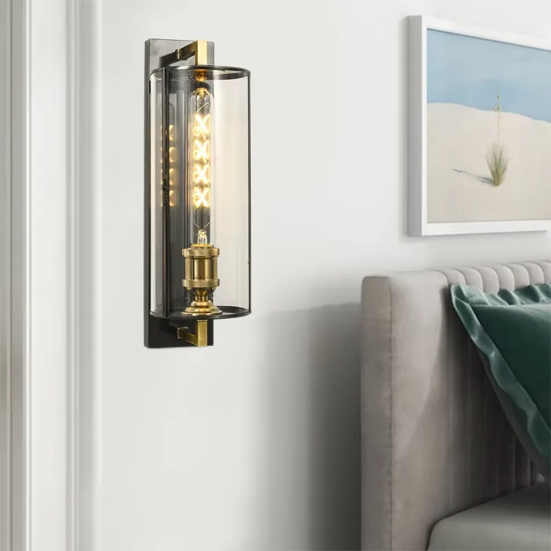 Modern Gold Cylindrical Led Pe - Home Decor Living Room ulasan dan harga