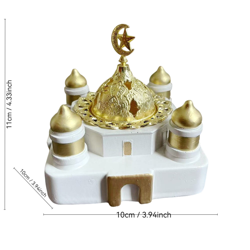Resin Islamic Mosque - Incense - Incense Stick Holder ulasan dan harga