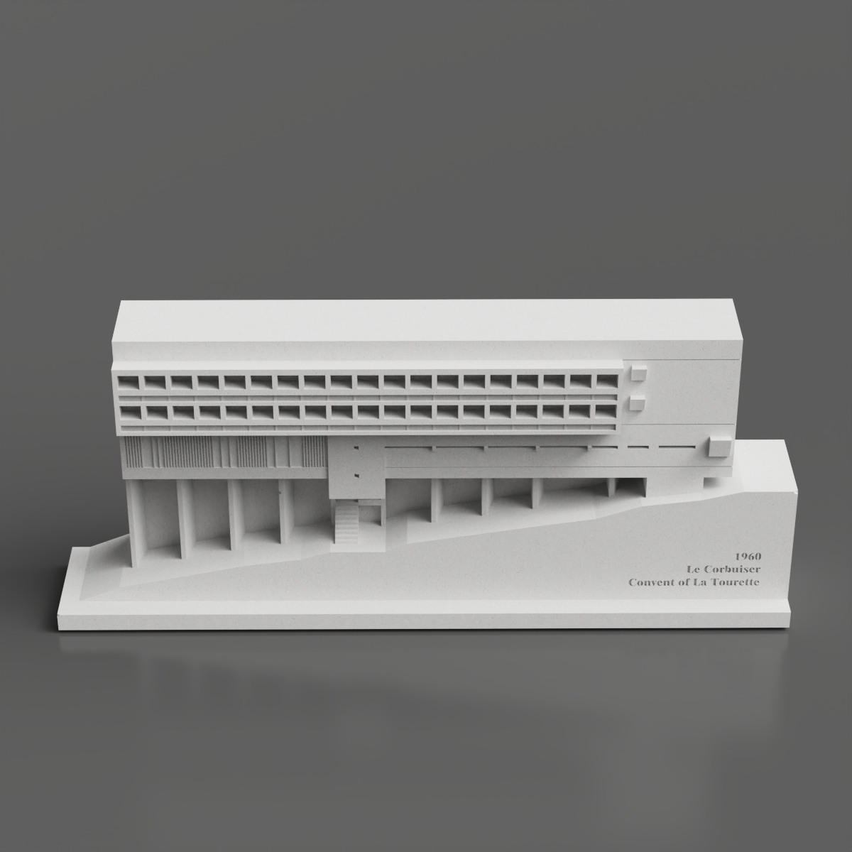 Le Corbusier | La Tourette Abb - Home Decor Modern Organic ulasan dan harga