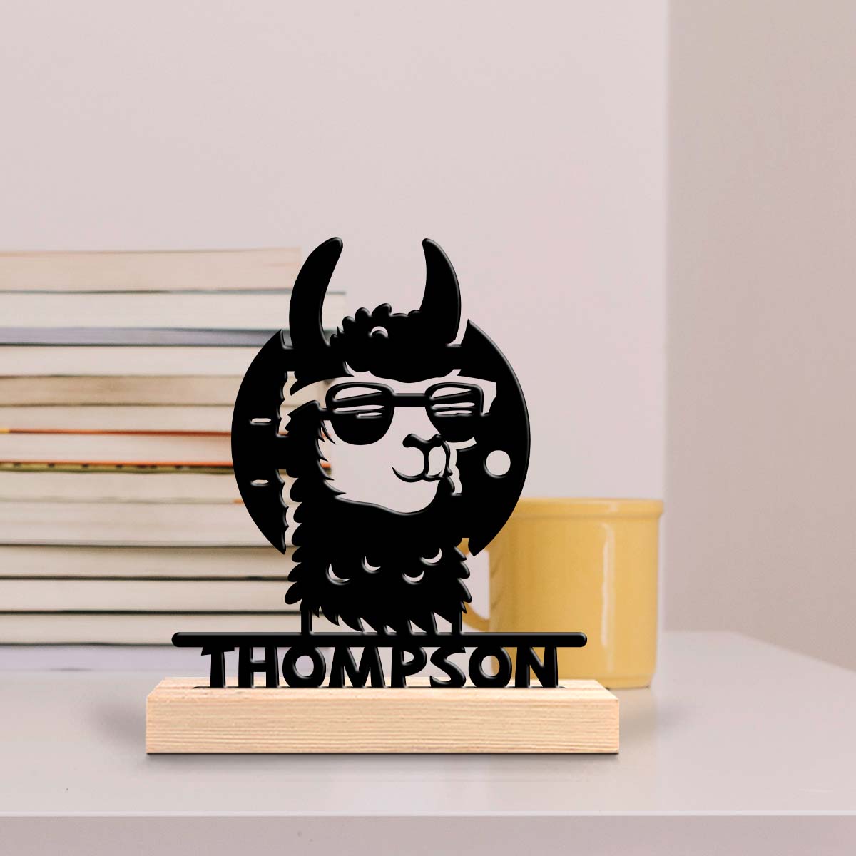 1pc Customized Minimalist Meta - Home Decor For Birthday ulasan dan harga