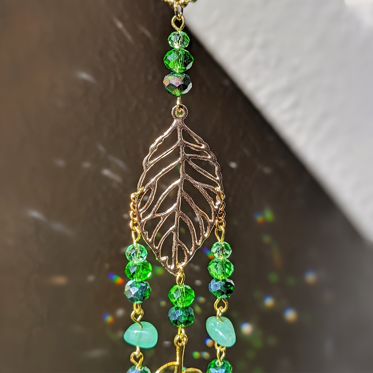 Green Crystal Suncatcher Hangi - Crystal Sun Catcher ulasan dan harga