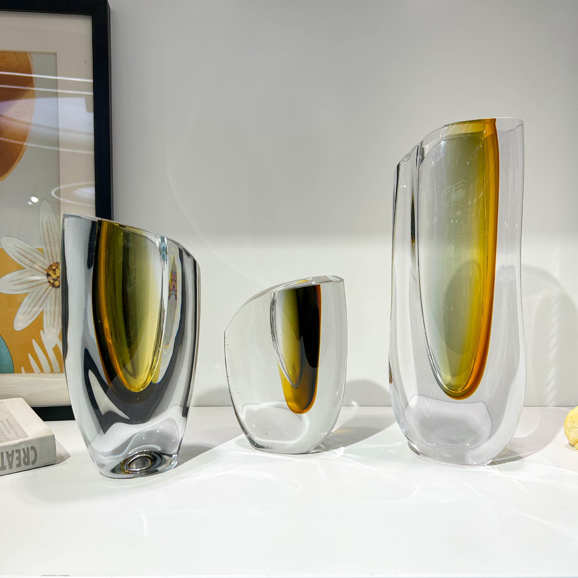 Modern simple gilt contrast ha - Home Decor Exhibition ulasan dan harga