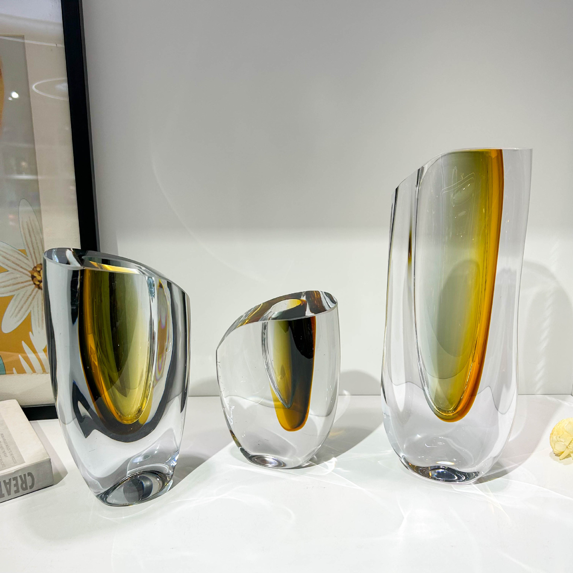 Modern simple gilt contrast ha - Home Decor Exhibition ulasan dan harga