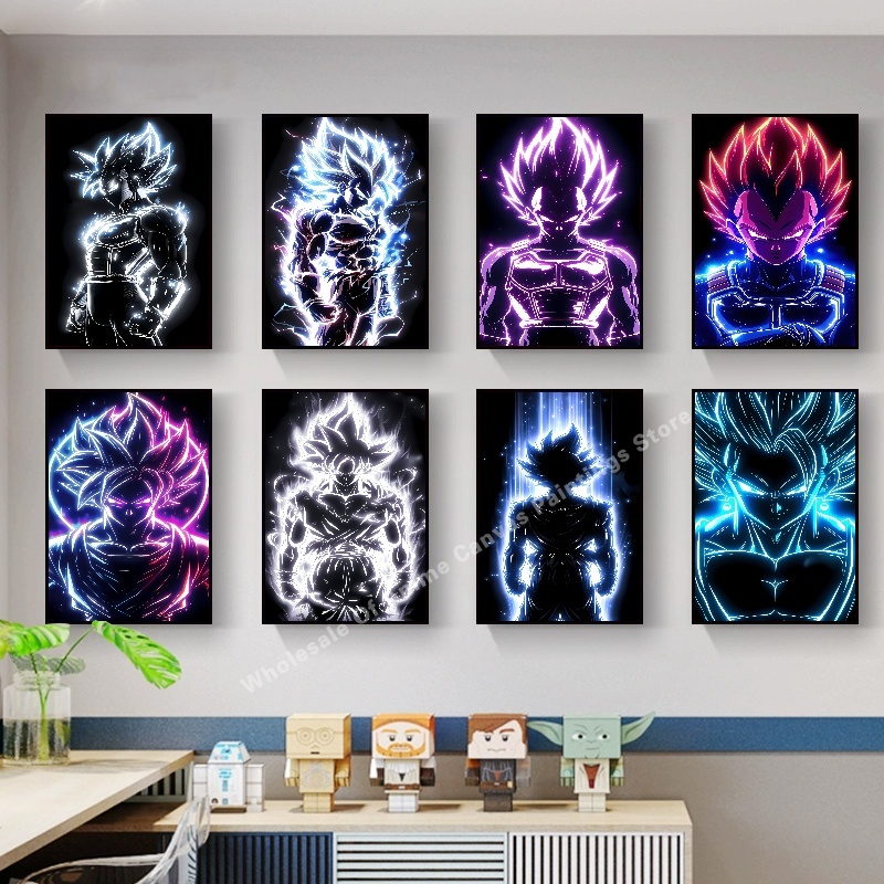 Anime Dragon Ball Wukong Neon  - Home Decor Free Images ulasan dan harga