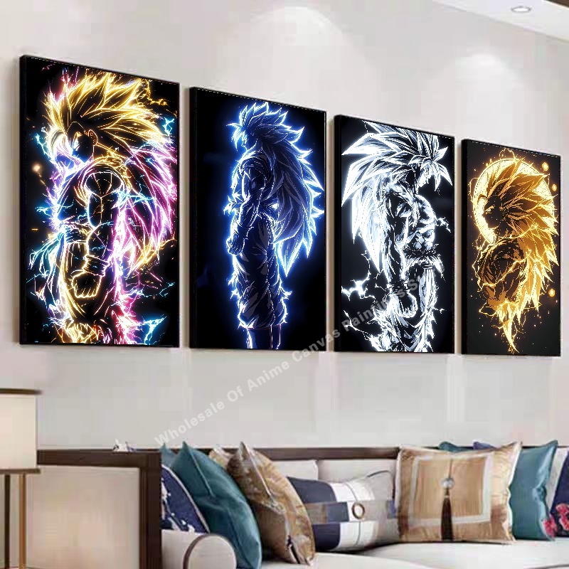 Anime Dragon Ball Wukong Neon  - Home Decor Free Images ulasan dan harga