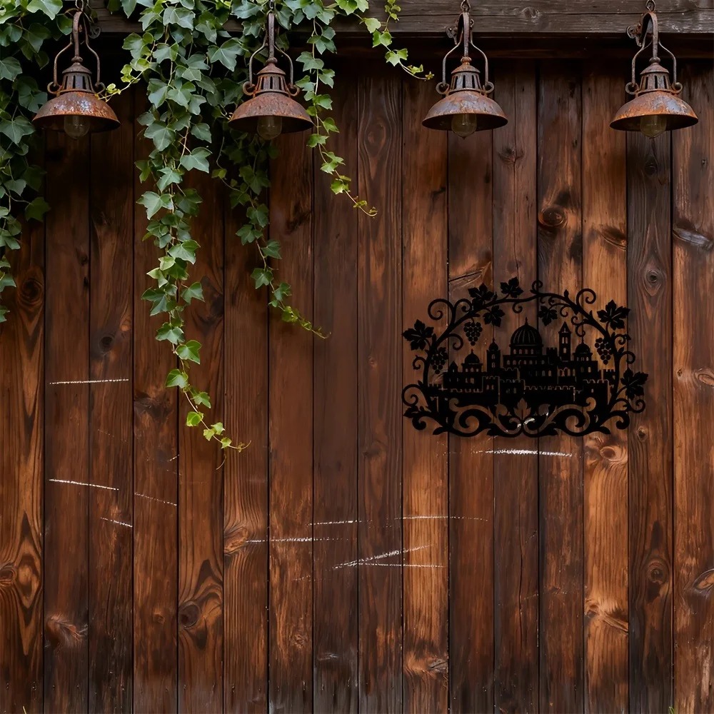 CIFBUY Iron Wall Art Jerusalem - Home Decor In ulasan dan harga