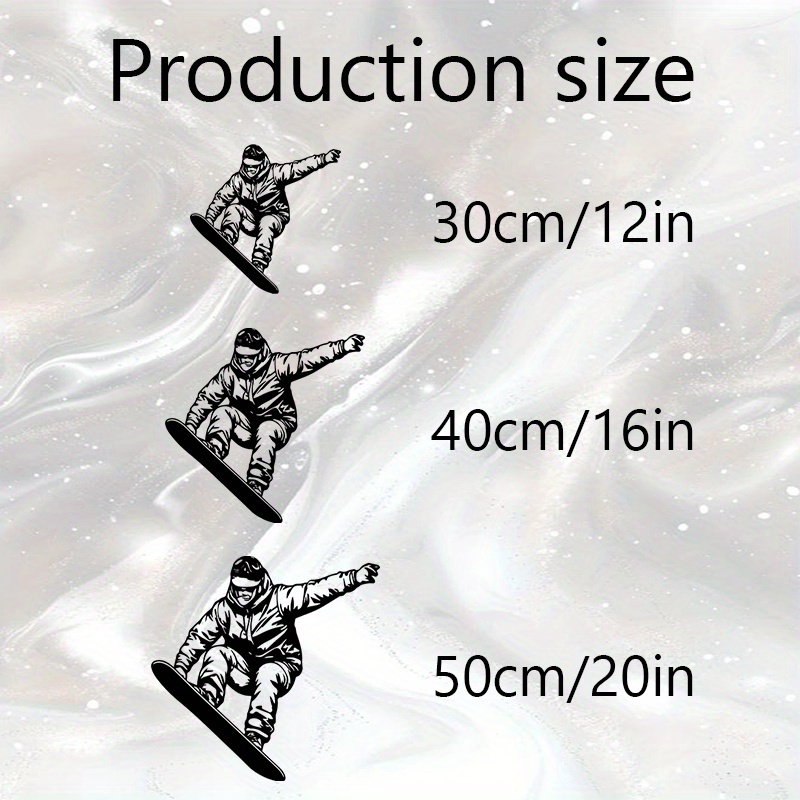 Brand Metal Wall Art Snowboard - Home Decor Living Room Ideas ulasan dan harga