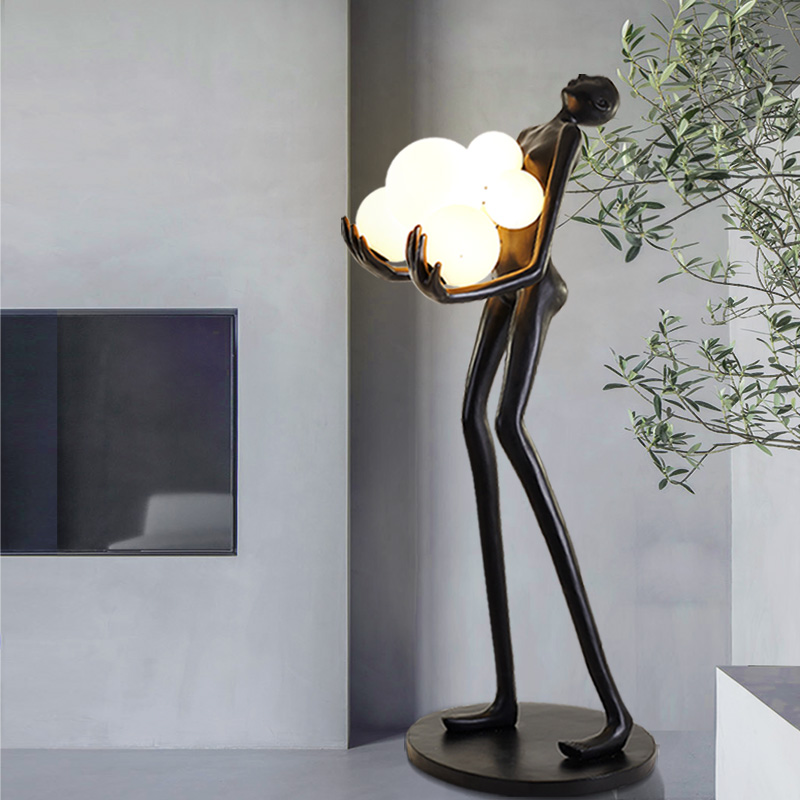 Modern humanoid art sculpture  - Home Decor Exhibition ulasan dan harga