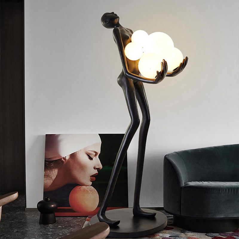 Modern humanoid art sculpture  - Home Decor Exhibition ulasan dan harga