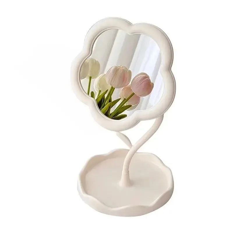 Mirror Desktop Flower Mirrors  - Home Decor Online ulasan dan harga