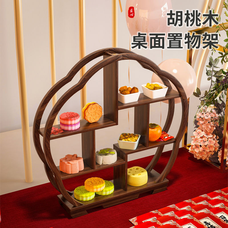 Wooden Display Stand, Vintage  - Home Decor Exhibition ulasan dan harga