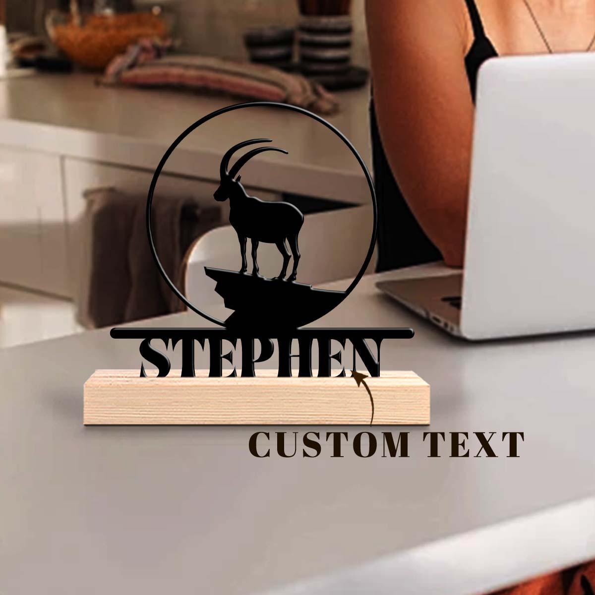 1pc Personalized Iron Desktop  - Home Decor For Birthday ulasan dan harga