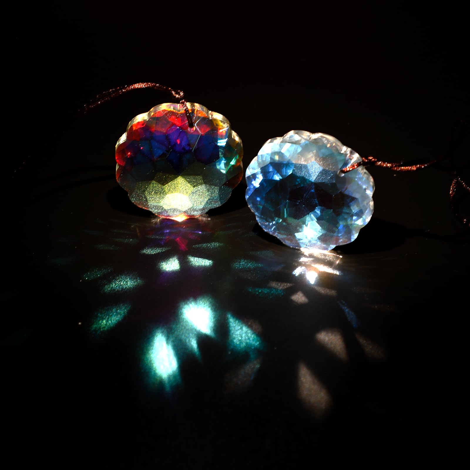 1pc Colorful Crystal Sun Catch - Crystal Sun Catcher ulasan dan harga