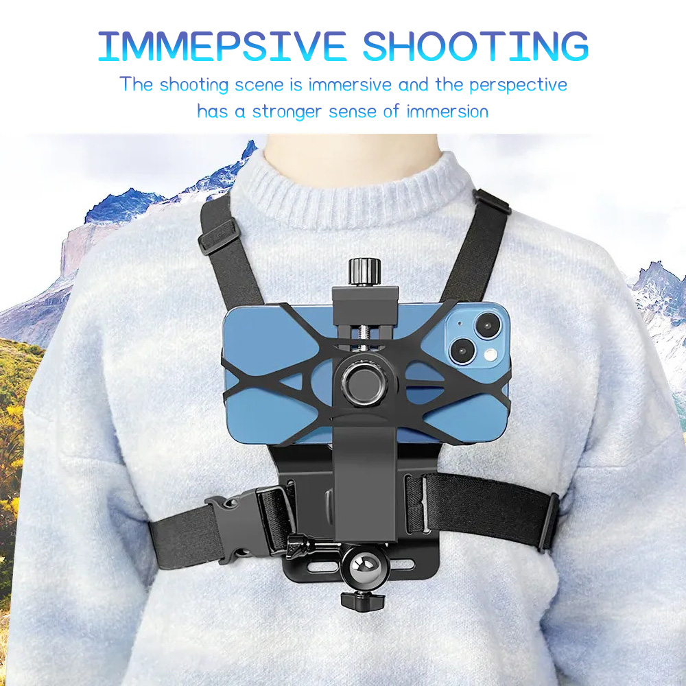 Chest Mount Phone Strap Holder - Home Decor Gift ulasan dan harga
